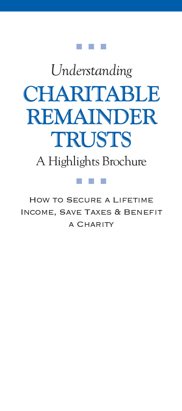 Understanding Charitable Remainder Trusts