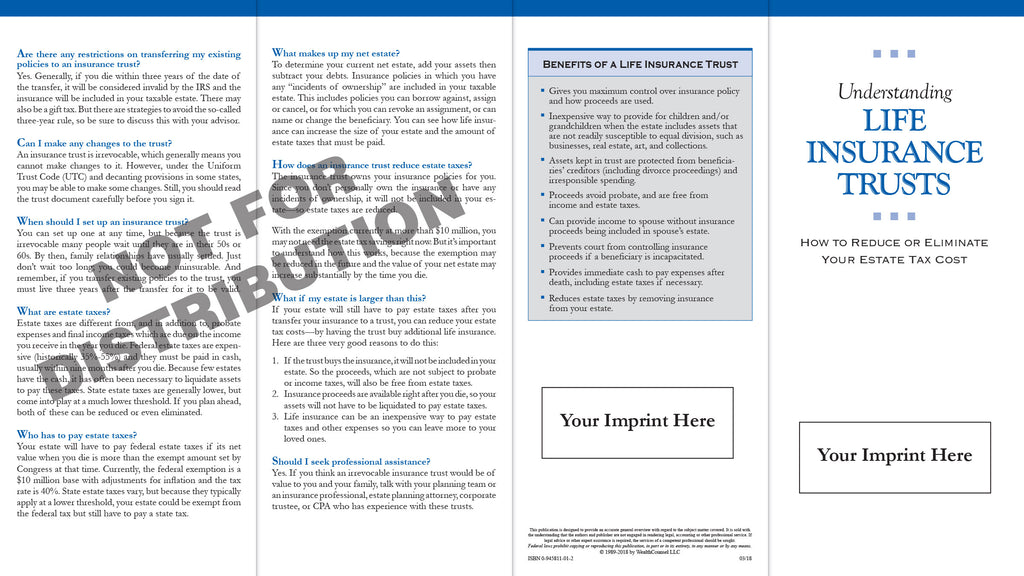 Understanding Life Insurance Trusts – WealthCounsel, LLC